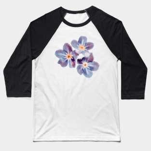 Forget Me Not Flower (Scorpion grasses) Baseball T-Shirt